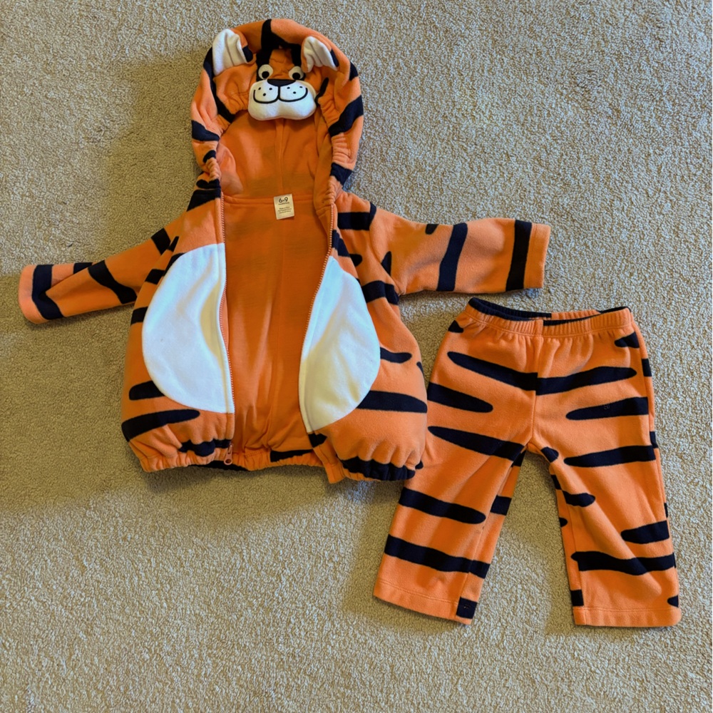 Carters 6-9 months tiger costume